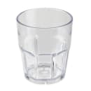 GET 12 oz Clear Plastic Double Rocks Tumbler (9912-1-CL) thumbnail 2