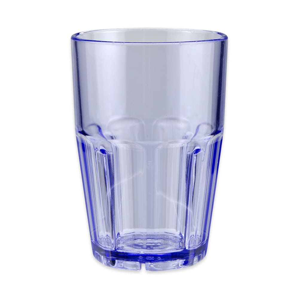 GET 14 oz Blue Plastic Double Rocks Tumbler (9914-1-BL)