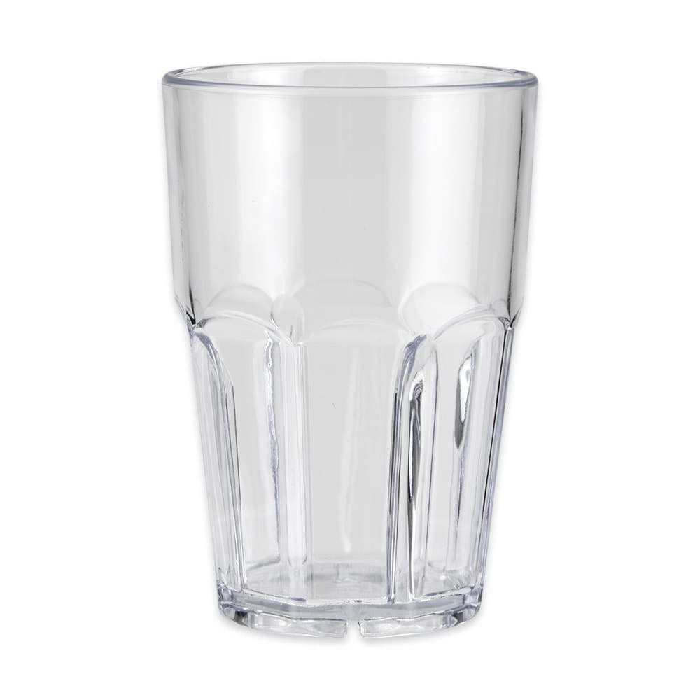 GET 14 oz Clear Plastic Double Rocks Tumbler (9914-1-CL)