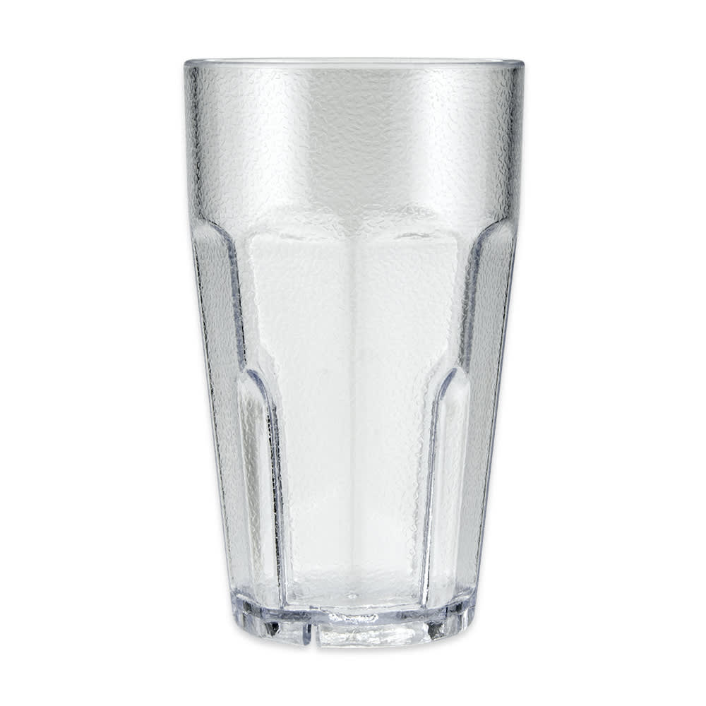 GET 20 oz Clear Pebbled Plastic Tumbler (9921-1-CL)