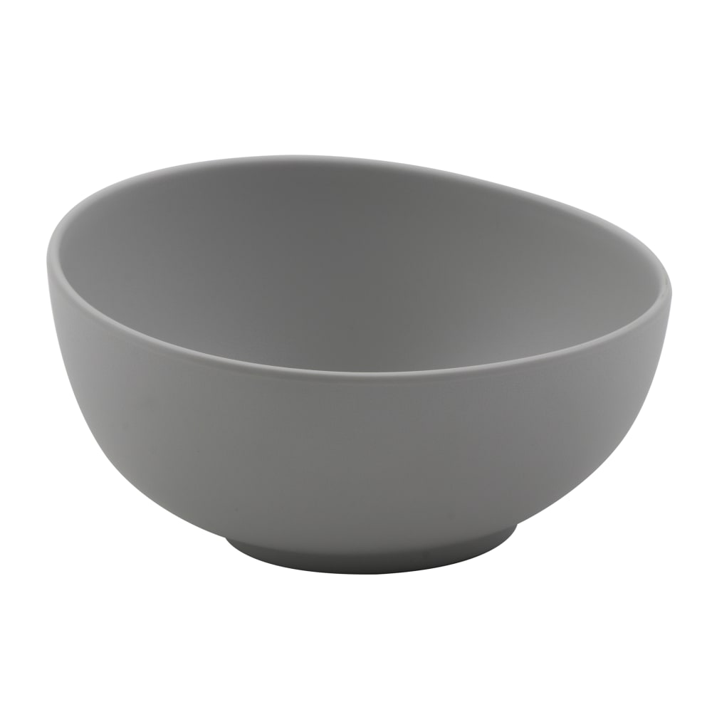 GET 10 oz Round Melamine Bouillon Bowl, Light Gray (B-1000-LG)