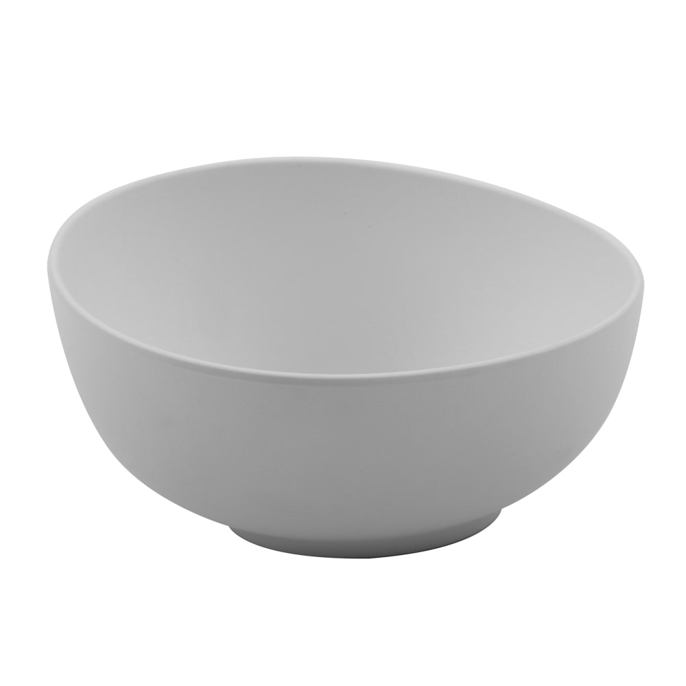 GET 10 oz Round Melamine Bouillon Bowl, White (B-1000-W)