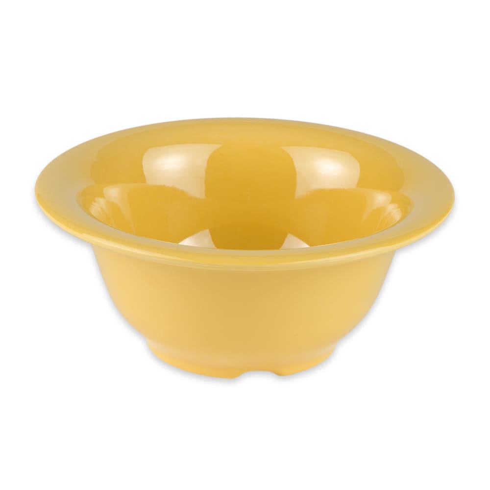 GET 10 oz Round Melamine Dinner Bowl, Yellow (B-105-TY)