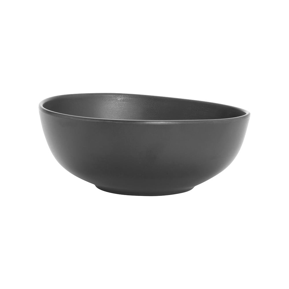 GET 8 oz Round Melamine Side Dish/Soup Bowl, Dark Gray (B-1200-DG)