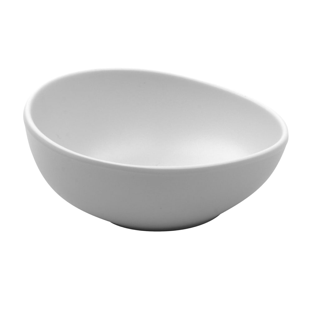 GET 8 oz Round Melamine Side Dish/Soup Bowl, White (B-1200-W)