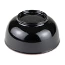 GET 1 1/5 qt Round Melamine Rice Bowl, Red/Black (B-125-F) thumbnail 4