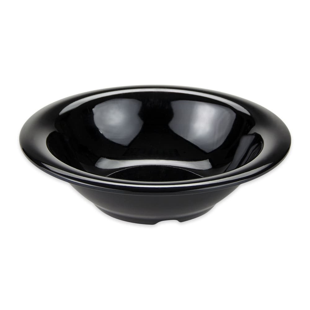 GET 12 oz Round Melamine Salad/Soup Bowl, Black (B-127-BK)
