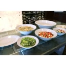 GET 4 qt Round Melamine Serving Bowl, White (B-128-MN-W) thumbnail 2