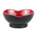 GET 3 1/2" Round Sauce Dish w/ 3 oz Capacity, Melamine, Red/Black (B-129-F) thumbnail 2