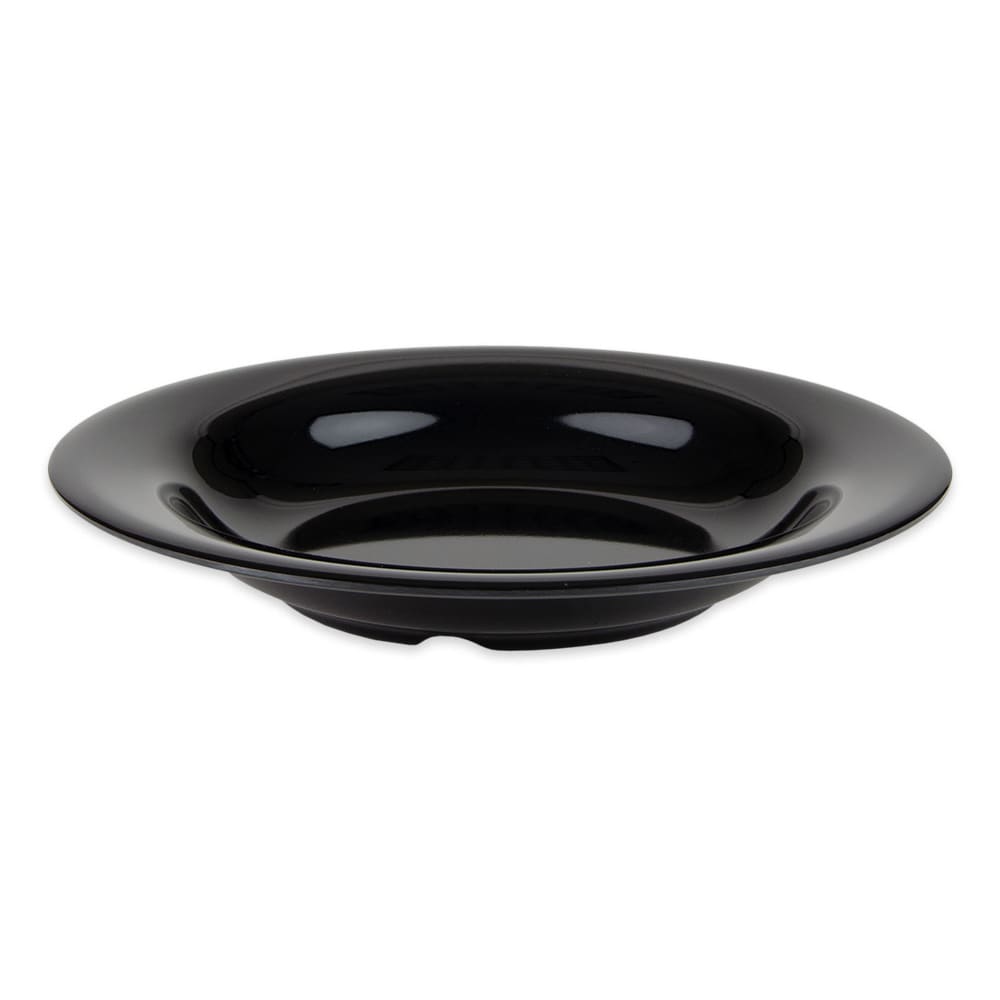 GET 13 oz Round Melamine Pasta Bowl, Black (B-139-BK)