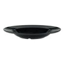 GET 16 oz Round Melamine Pasta Bowl, Black (B-1611-BK) thumbnail 2