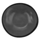 GET 16 oz Round Pottery Market™ Salad/Soup Bowl - Melamine, Speckled Gray w/ Black Trim (B-180-GR) thumbnail 3