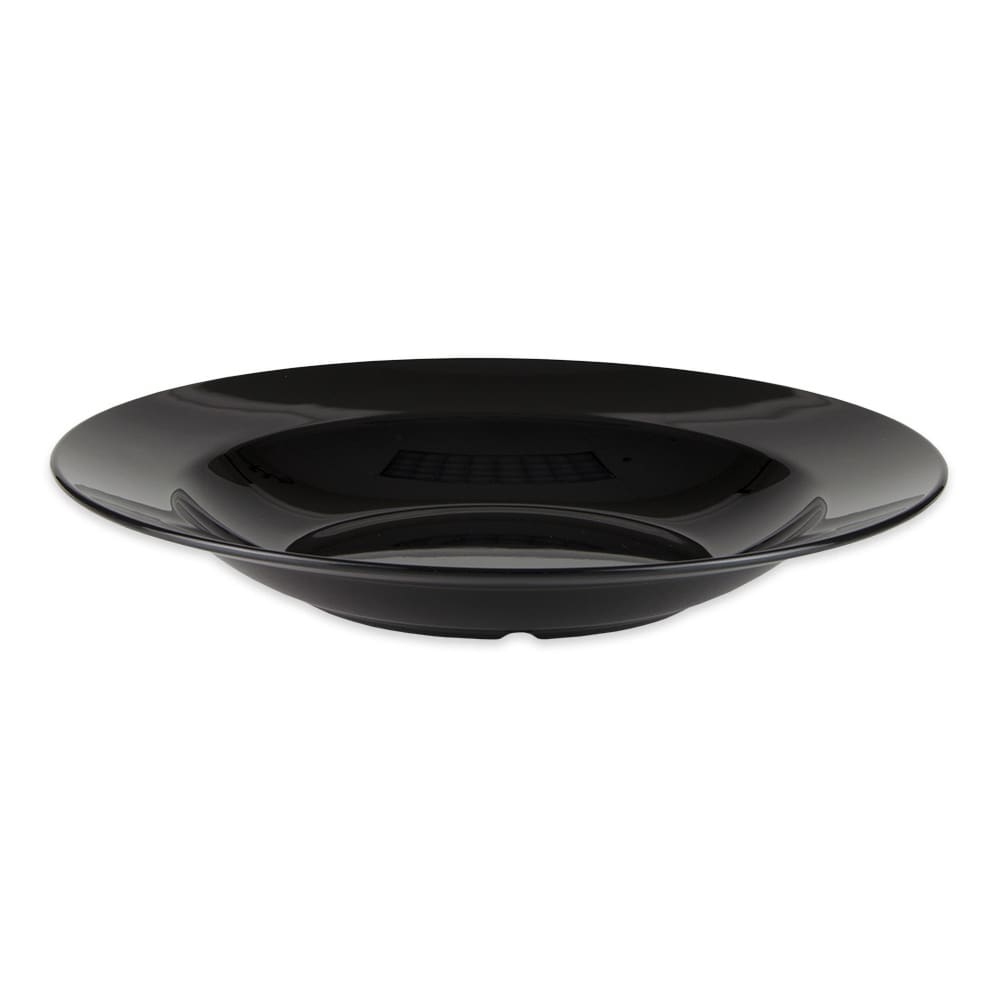 GET 24 oz Round Melamine Pasta Bowl, Black (B-2412-BK)