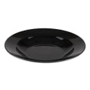 GET 24 oz Round Melamine Pasta Bowl, Black (B-2412-BK) thumbnail 2