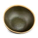 GET 1 qt Round Melamine Salad Bowl, Brown w/ Clay Trim (B-303-BR) thumbnail 2