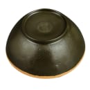 GET 1 qt Round Melamine Salad Bowl, Brown w/ Clay Trim (B-303-BR) thumbnail 3