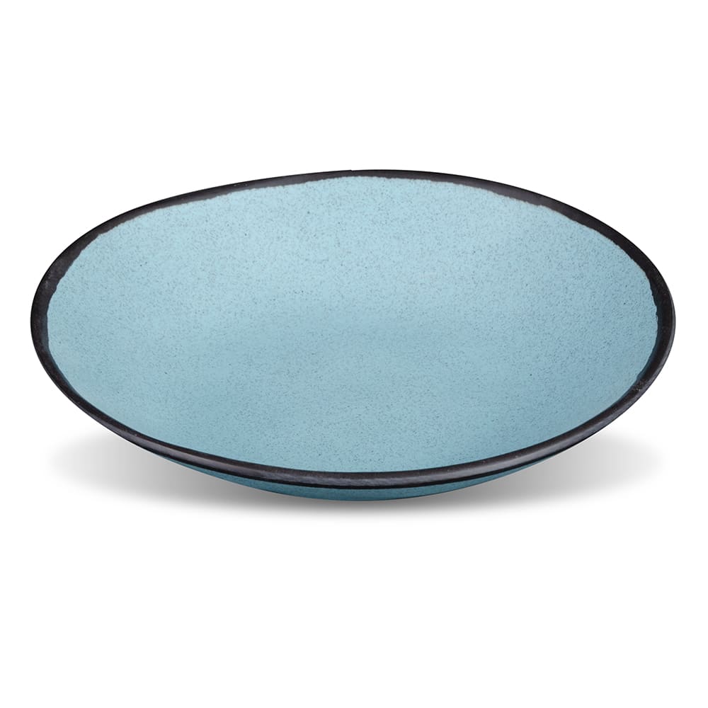 GET 1 3/10 qt Round Melamine Salad Bowl, Speckled Grayish Blue (B-420-GBL)