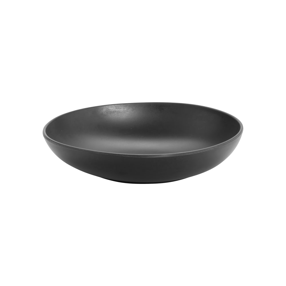 GET 28 oz Round Melamine Salad/Soup Bowl, Dark Gray (B-4500-DG)