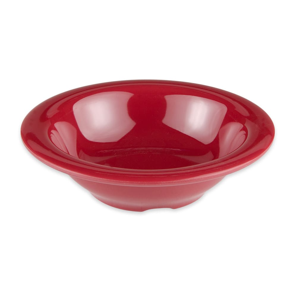 GET 4 1/2 oz Round Melamine Dinner Bowl, Red (B-454-CR)