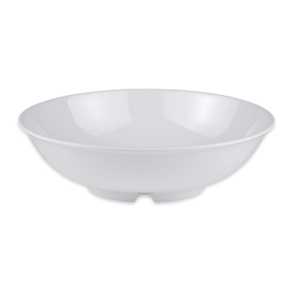GET 1 9/10 qt Round Melamine Pasta Bowl, White (B-48-DW)