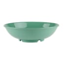 GET 1 9/10 qt Round Melamine Pasta Bowl, Green (B-48-FG) thumbnail 2