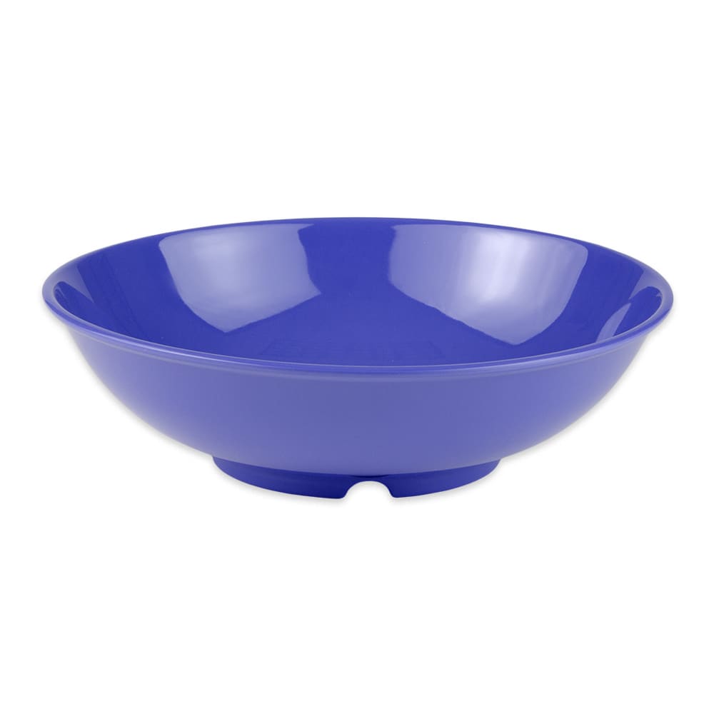 GET 1 9/10 qt Round Melamine Pasta Bowl, Blue (B-48-PB)