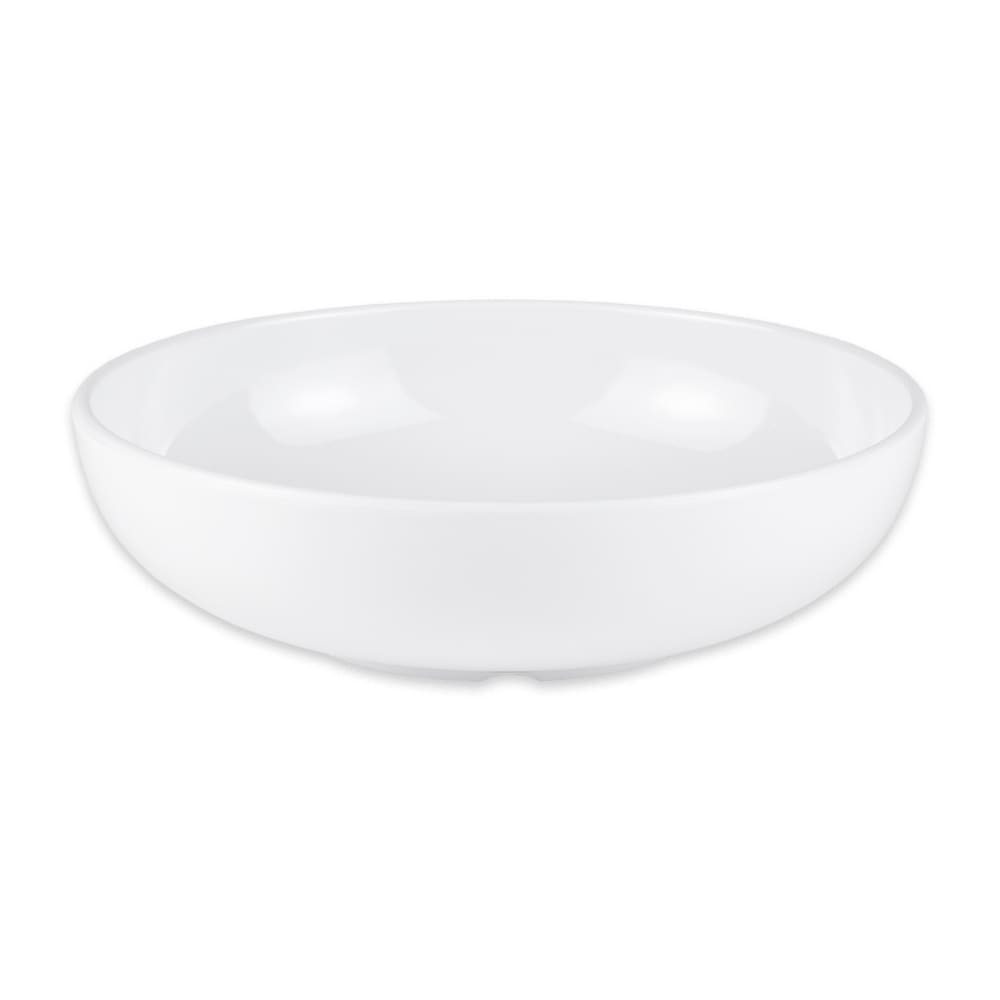 GET 1 9/10 qt Round Melamine Pasta Bowl, White (B-49-DW)
