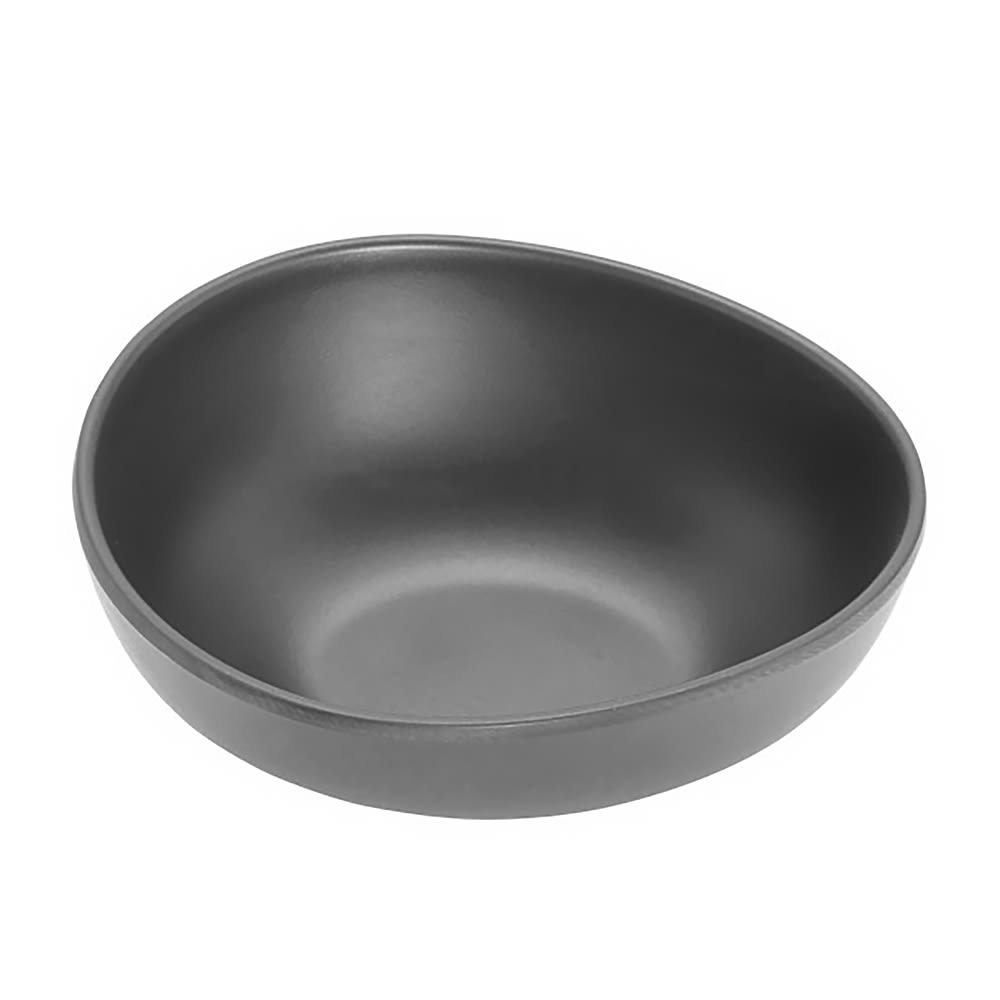 GET 3 oz Round Melamine Side Dish/Soup Bowl, Dark Gray (B-500-DG)