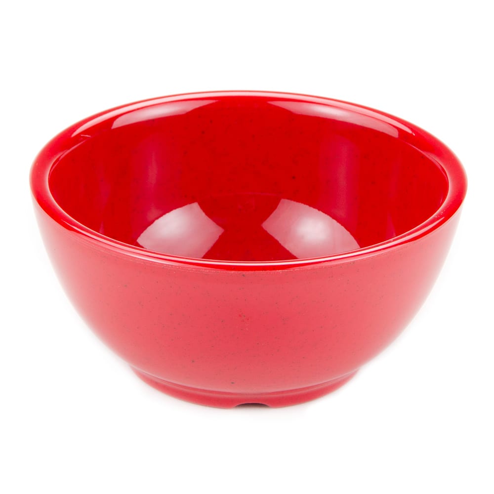 GET 16 oz Round Melamine Soup Bowl, Red (B-525-RSP)