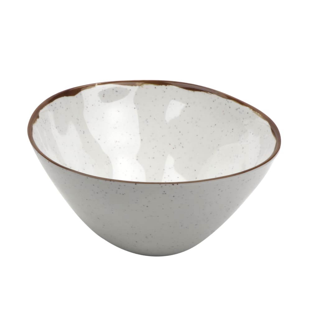 GET 2 qt Round Melamine Bowl, Rustic Mill (B-66-RM)