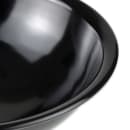 GET 24 oz Round Melamine Dinner Bowl, Black (B-750-BK) thumbnail 5