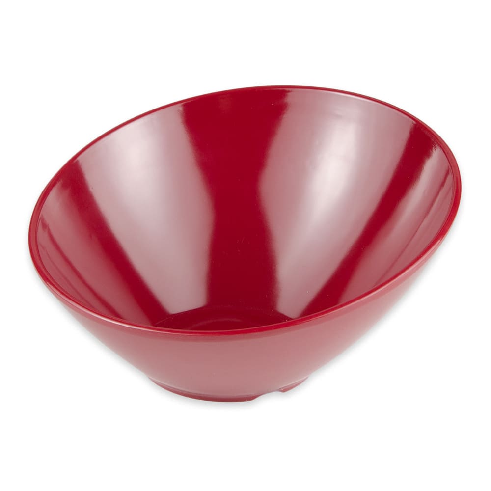 GET 14 oz Round Melamine Salad Bowl, Red (B-782-CM)