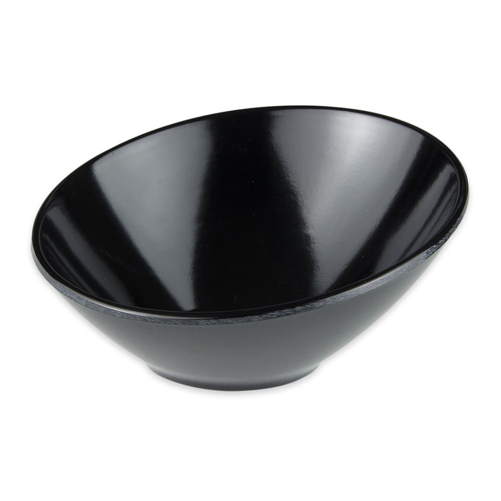 GET 5 1/2 oz Round Melamine Dessert Bowl, Black (B-784-BK)