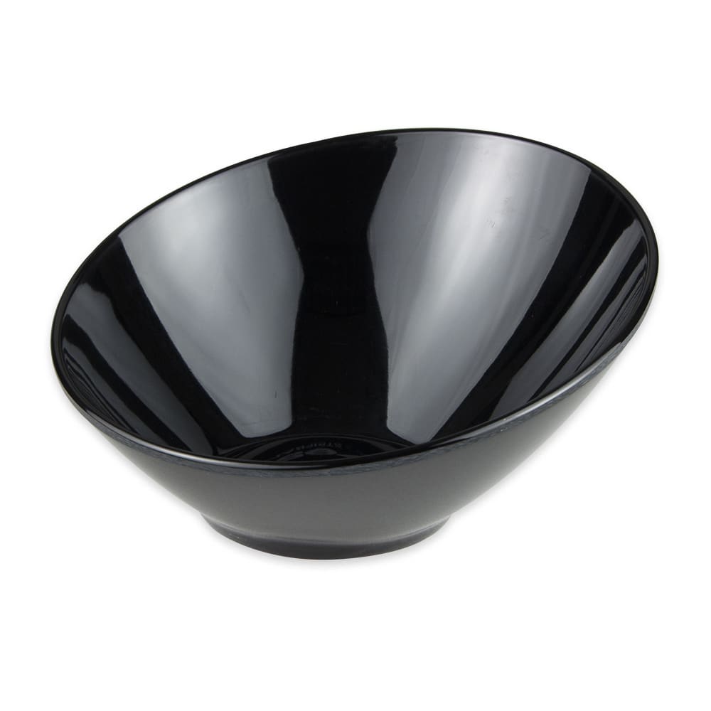 GET 10 oz Round Melamine Dessert Bowl, Black (B-785-1-BK)
