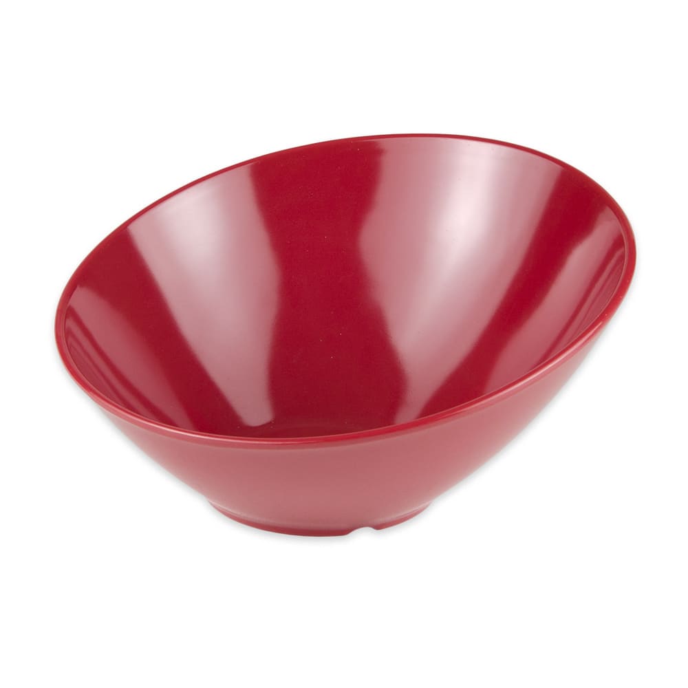 GET 16 oz Round Melamine Dessert Bowl, Red (B-788-CR)
