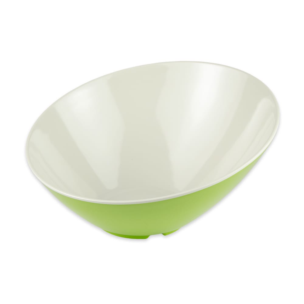 GET 1 1/10 qt Round Melamine Pasta Bowl, Green (B-789-KL)