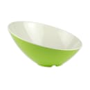 GET 1 1/10 qt Round Melamine Pasta Bowl, Green (B-789-KL) thumbnail 2