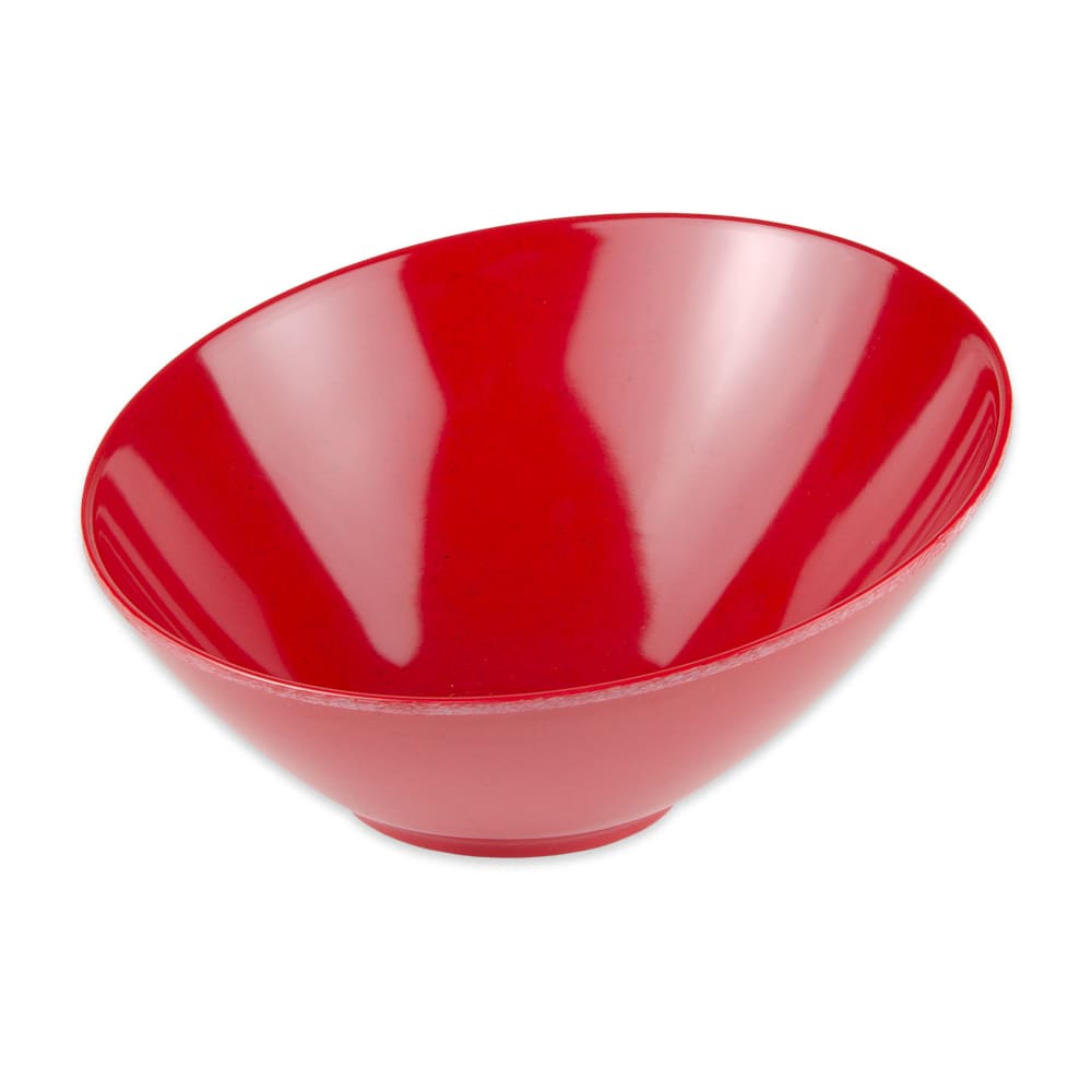 GET 1 1/10 qt Round Melamine Pasta Bowl, Red (B-789-RSP)