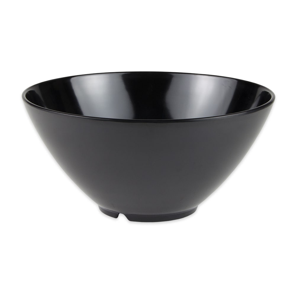 GET 4 qt Round Melamine Serving Bowl, Black (B-791-BK)