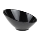 GET 24 oz Round Melamine Pasta Bowl, Black (B-792-BK) thumbnail 2