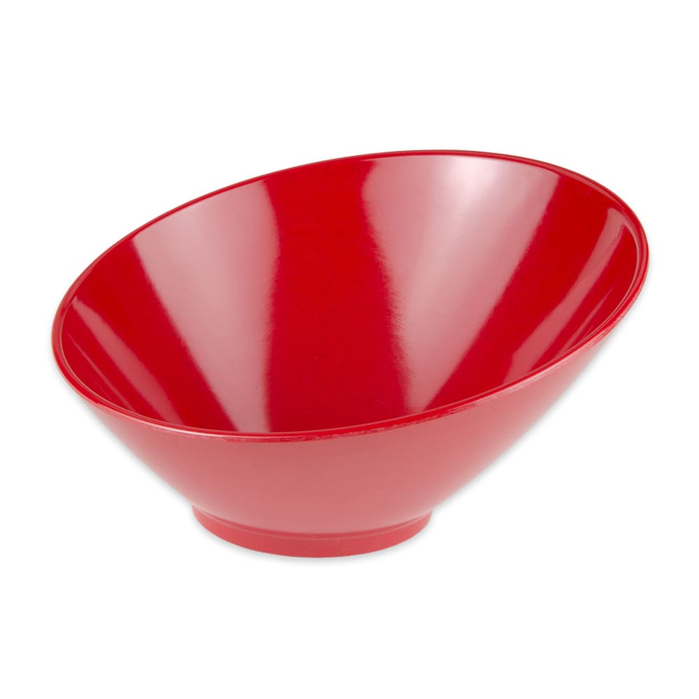 GET 24 oz Round Melamine Pasta Bowl, Red (B-792-RSP)
