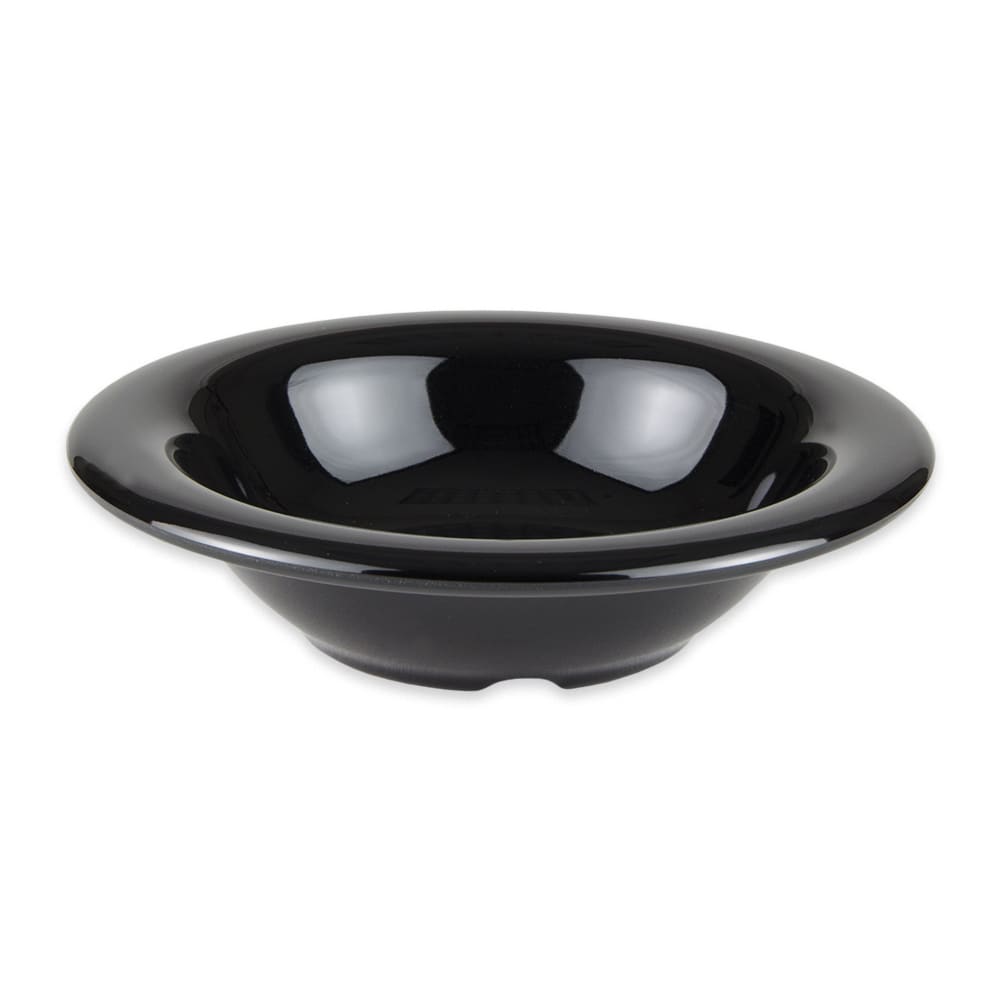 GET 8 oz Round Melamine Dinner Bowl, Black (B-86-BK)