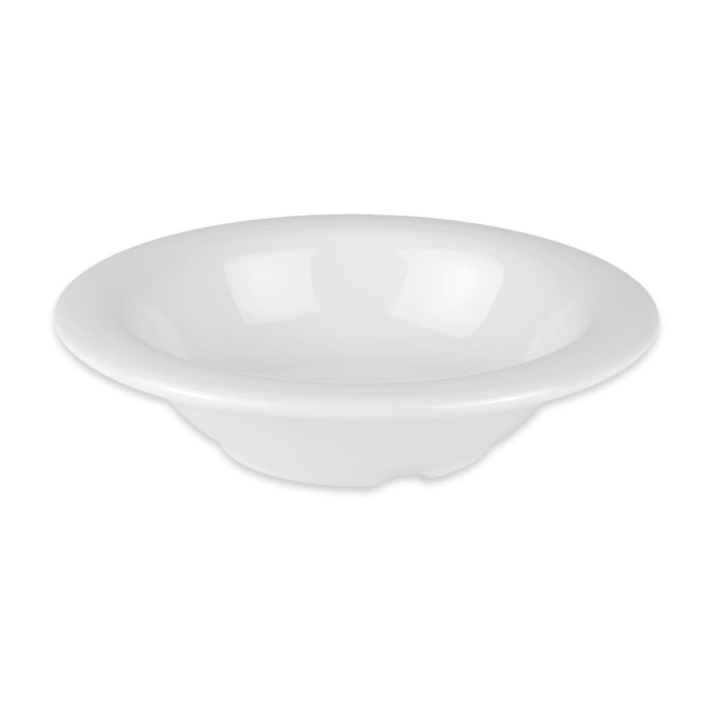 GET 8 oz Round Melamine Dinner Bowl, White (B-86-DW)