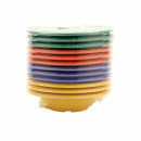 GET 8 oz Round Melamine Dinner Bowl, Assorted Colors (B-86-MIX) thumbnail 4