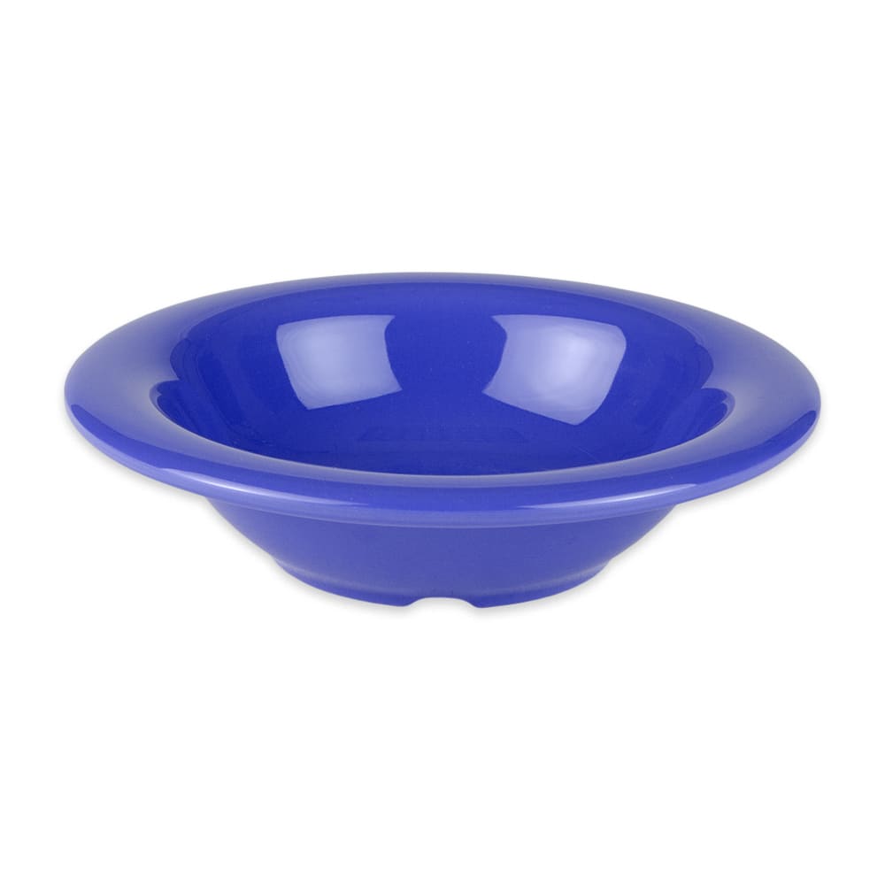 GET 8 oz Round Melamine Dinner Bowl, Blue (B-86-PB)