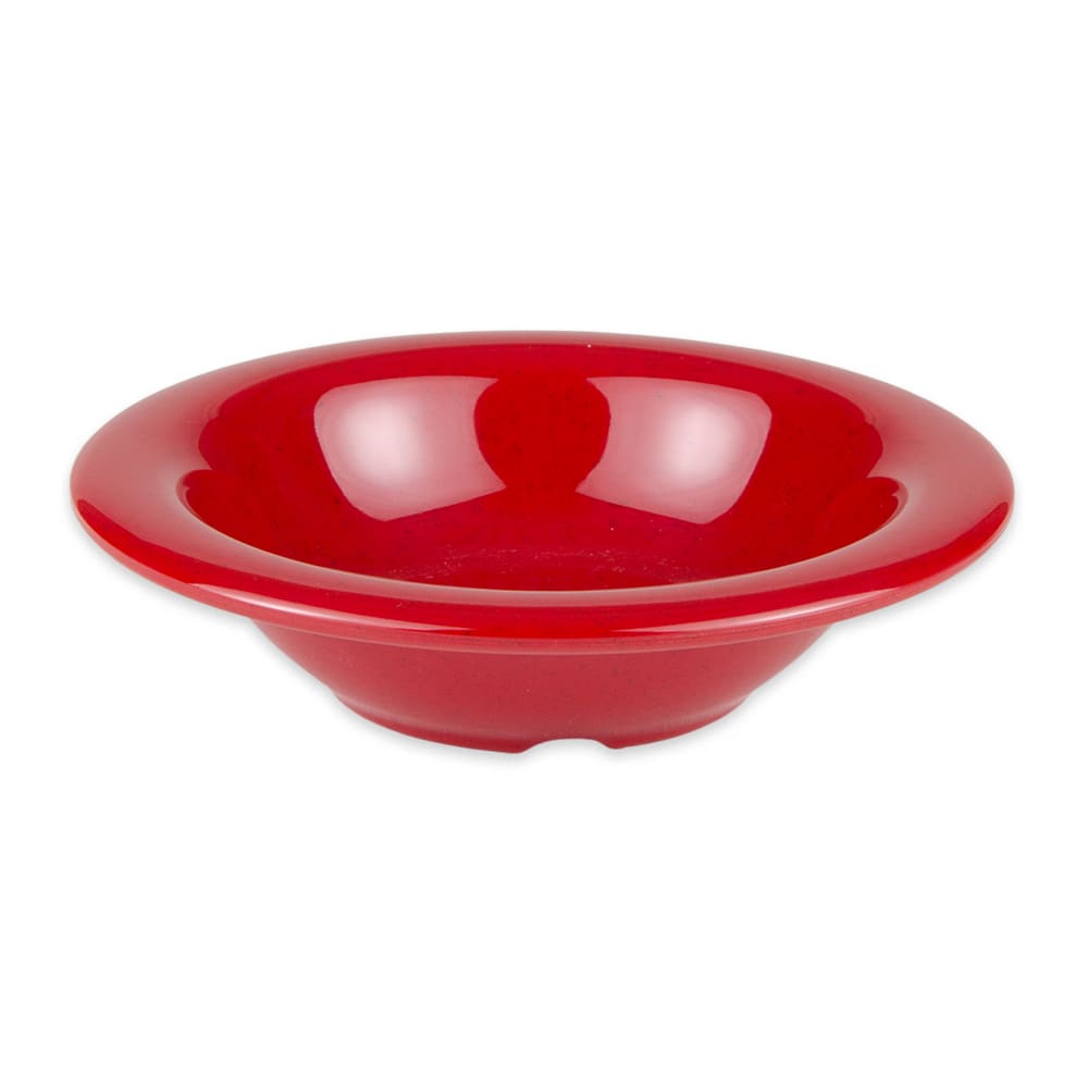 GET 8 oz Round Melamine Dinner Bowl, Red (B-86-RSP)