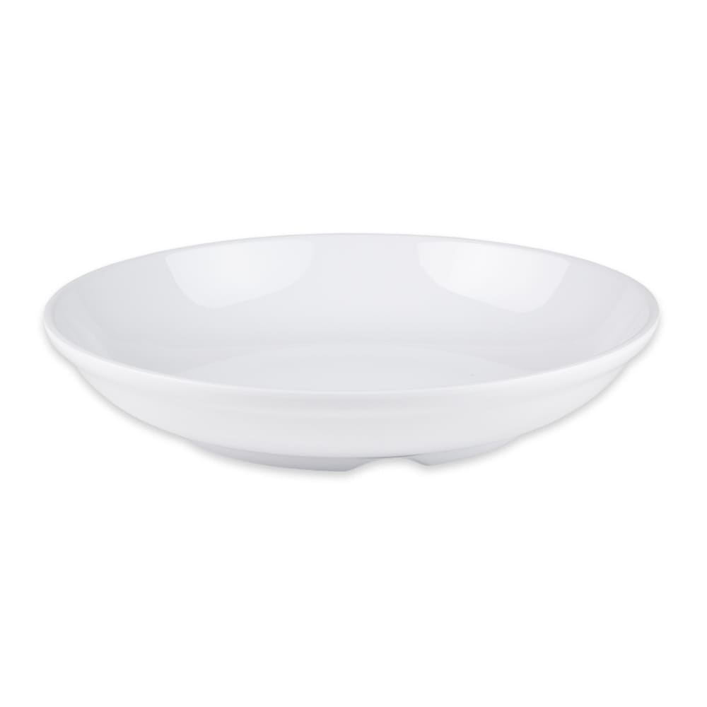 GET 1 1/10 qt Round Melamine Pasta Bowl, White (B-925-DW)