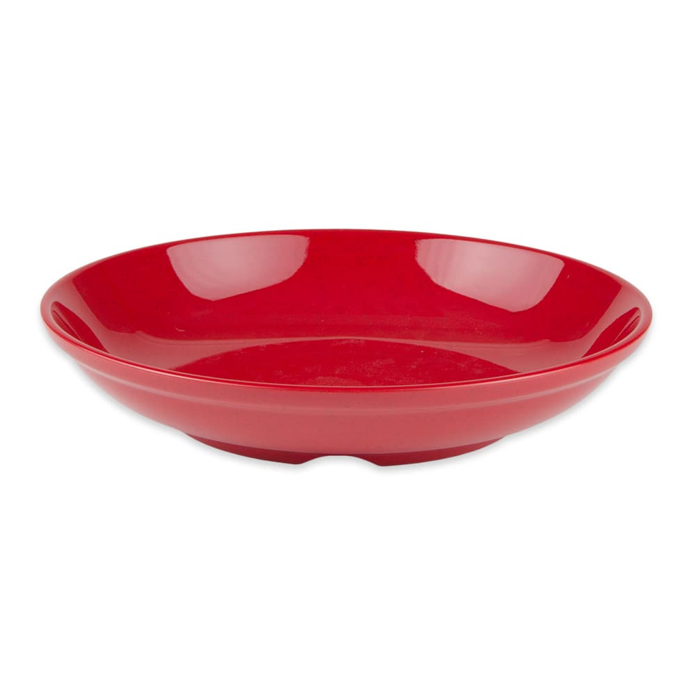 GET 1 1/10 qt Round Melamine Serving Bowl, Red (B-925-RSP)