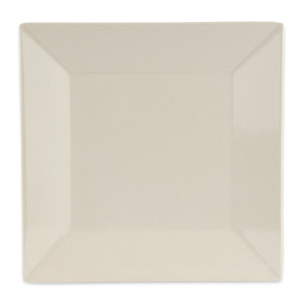 GET 8" Square Melamine Salad Plate, Beige (BAM-1103)