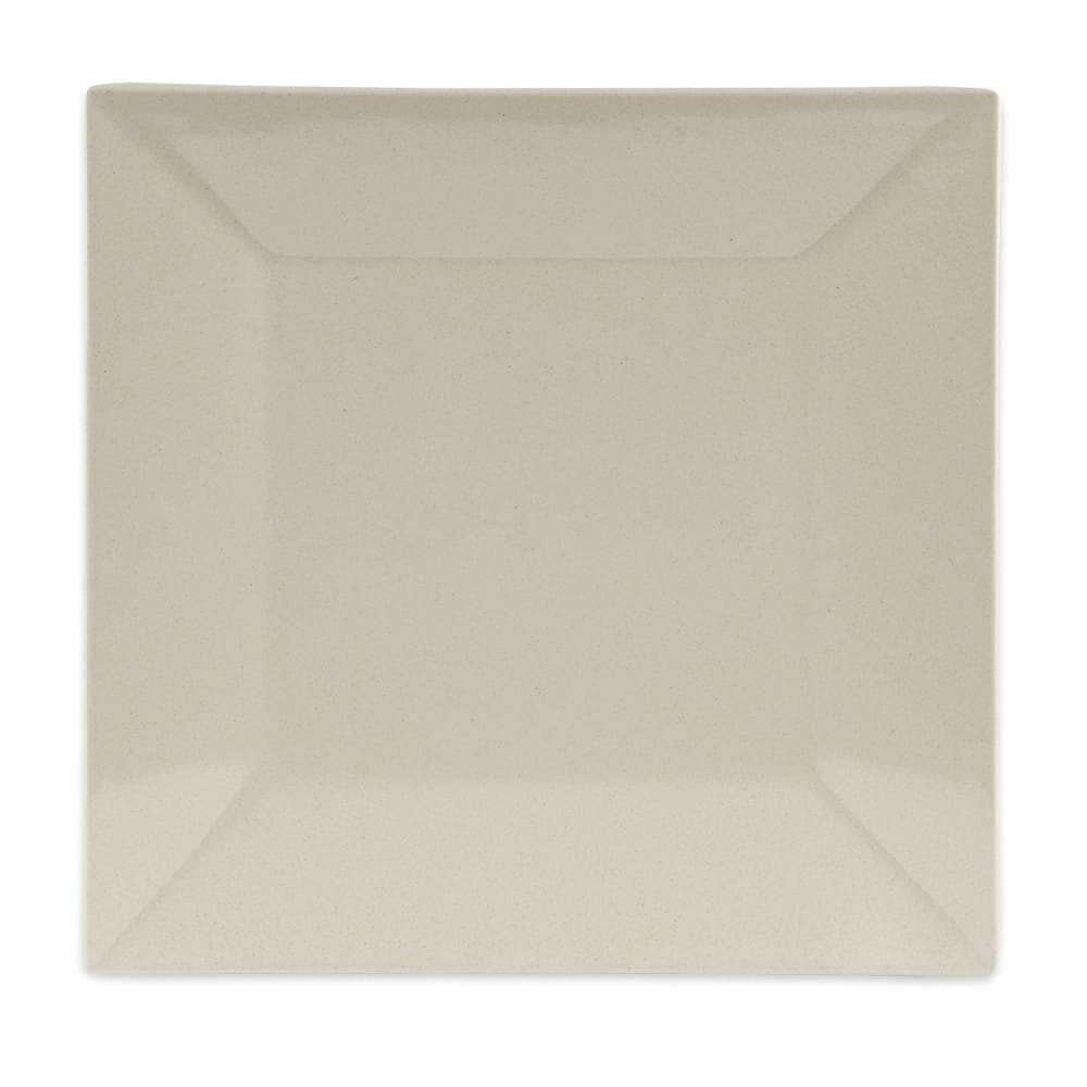 GET 10" Square Melamine Dinner Plate, Beige (BAM-1104)